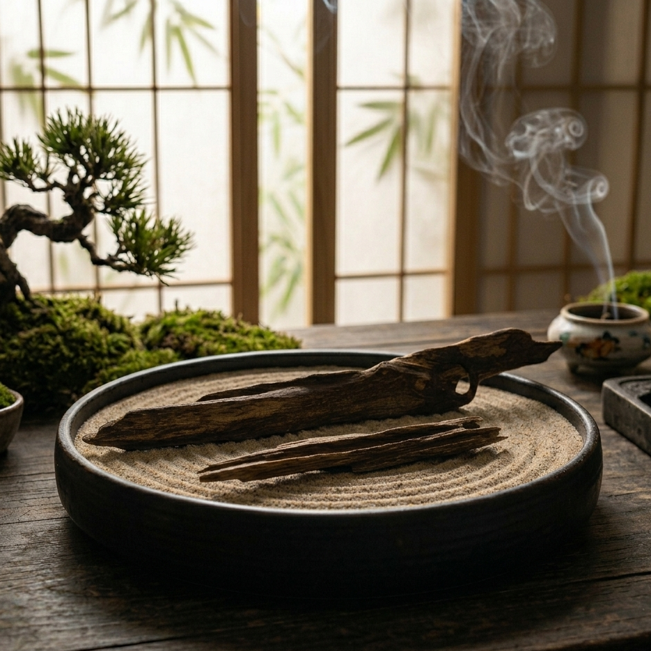 ZEN DUET | Limited Edition of Premium Natural Oud Wood Raw Material