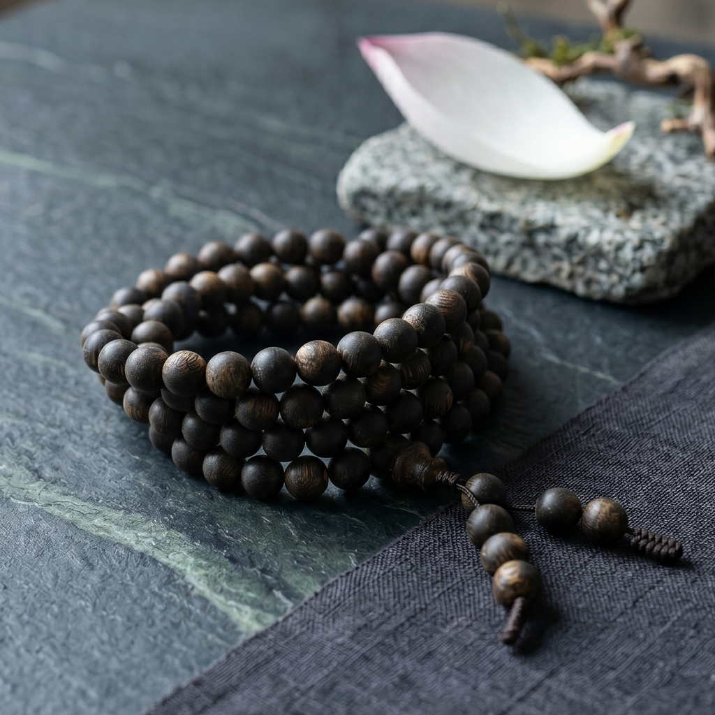 Sinking Grade Malaysia Purple Kynam | 7mm 108 beads